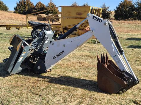 bobcat skid steer backhoe for sale|bobcat backhoe attachment weight.